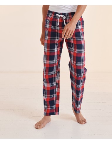 SFC-SFM83-Pantalon confort laine tartan Homme